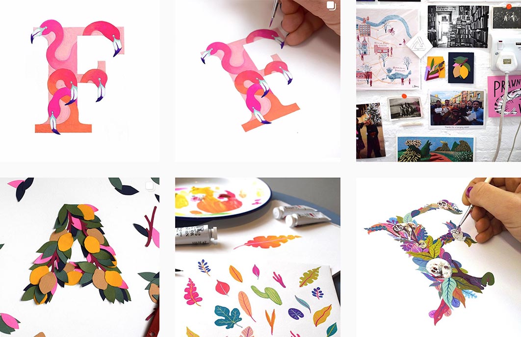 Flamingo text inspiration